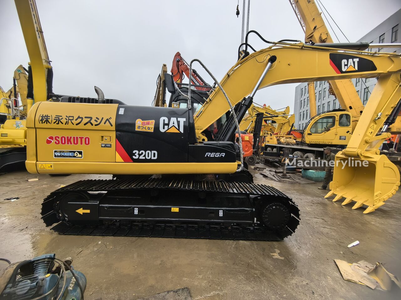 Caterpillar 320D tracked excavator for sale | Machineryline IN Caterpillar 320D tracked excavator - Machineryline