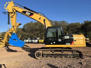Caterpillar 320D tracked excavator