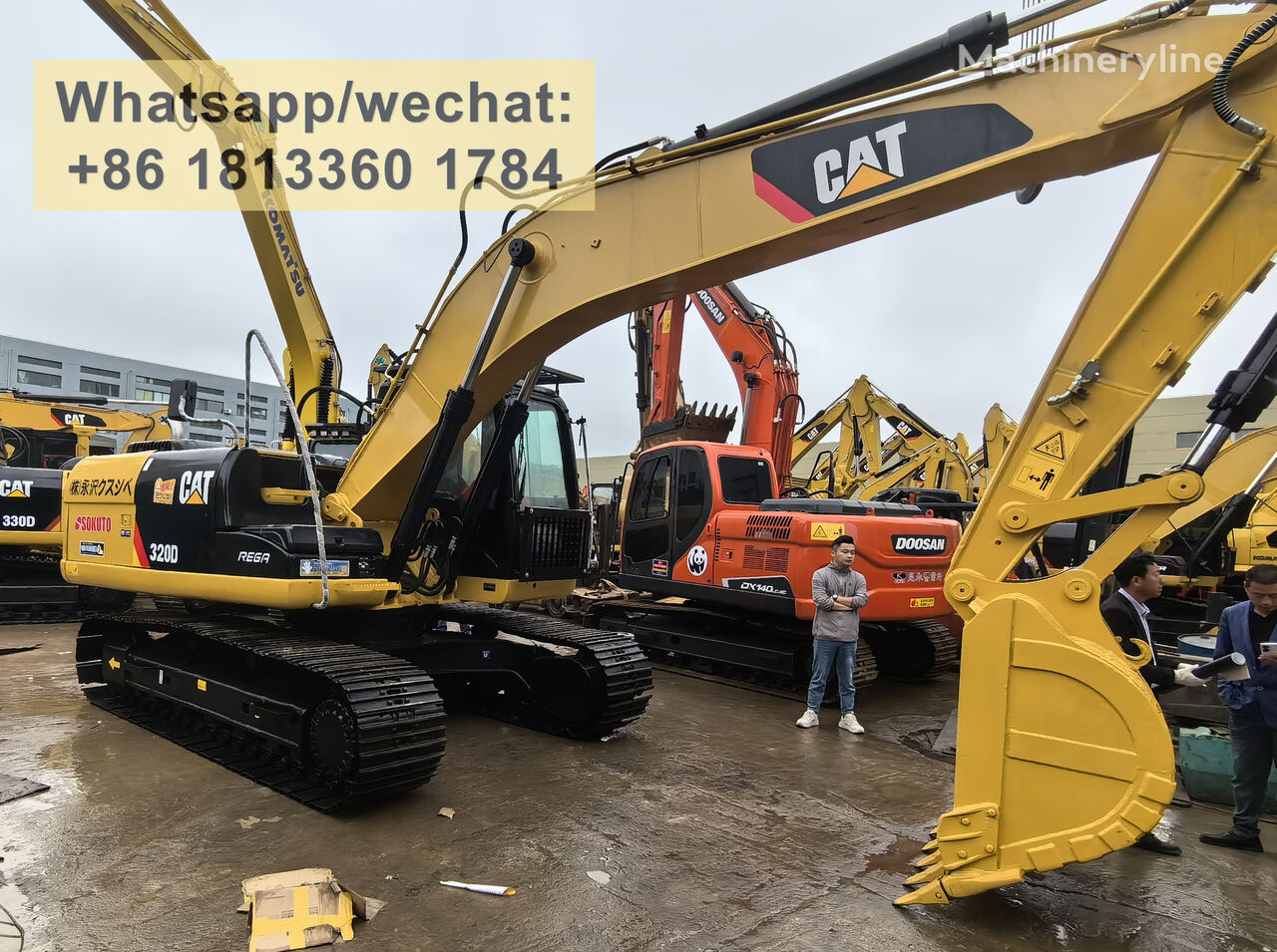 багер гасеничар Caterpillar 320D 320D2 320DL