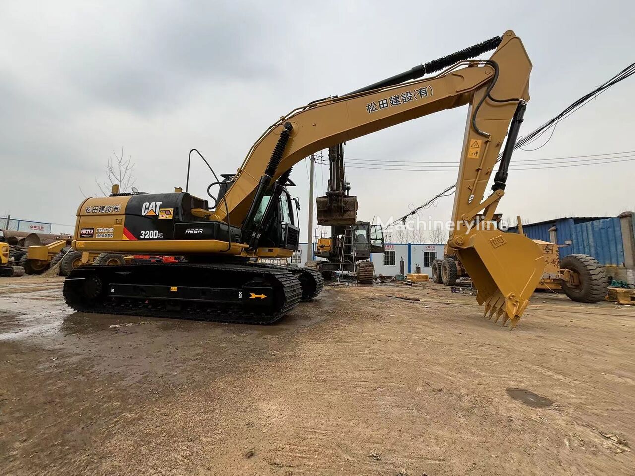 حفارة مجنزرة Caterpillar 320D 320DL - Machineryline