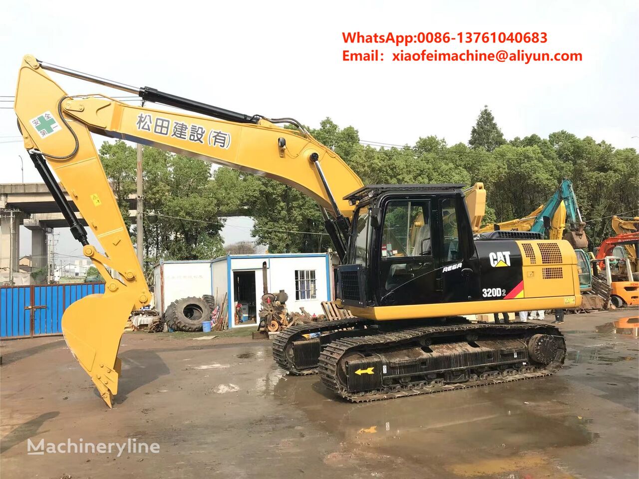 Caterpillar 320D2 beltegraver