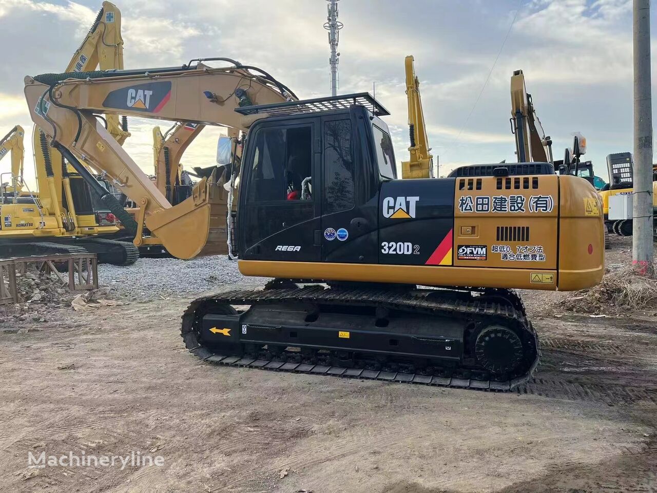 Caterpillar 320D2 320GC 320GX 320C tracked excavator