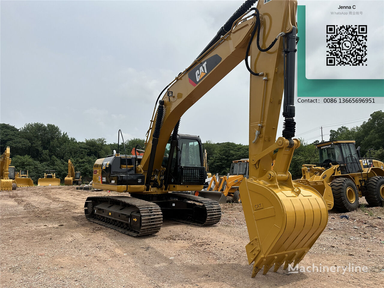 Caterpillar 320D2L excavadora de cadenas