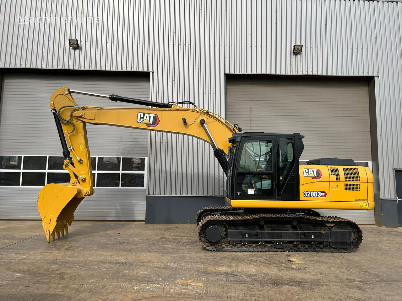 new Caterpillar 320D3 GC tracked excavator