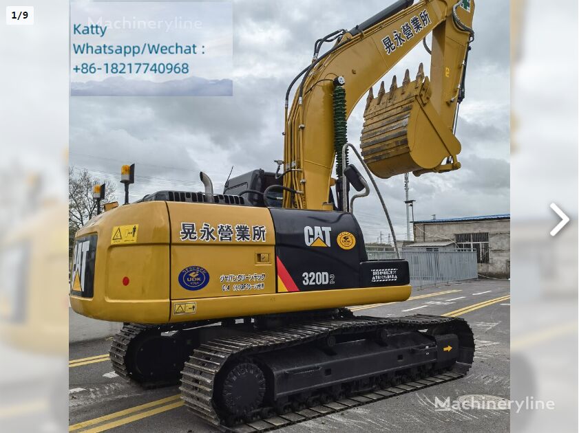 Caterpillar 320DL excavadora de cadenas