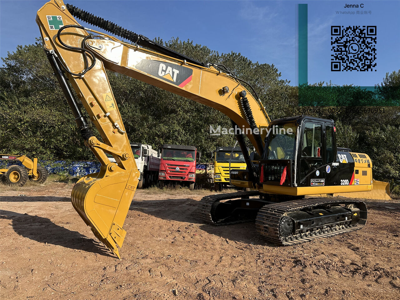 Escavadora de rastos Caterpillar 320DL a venda | Machineryline BR Escavadora de rastos Caterpillar 320DL - Machineryline