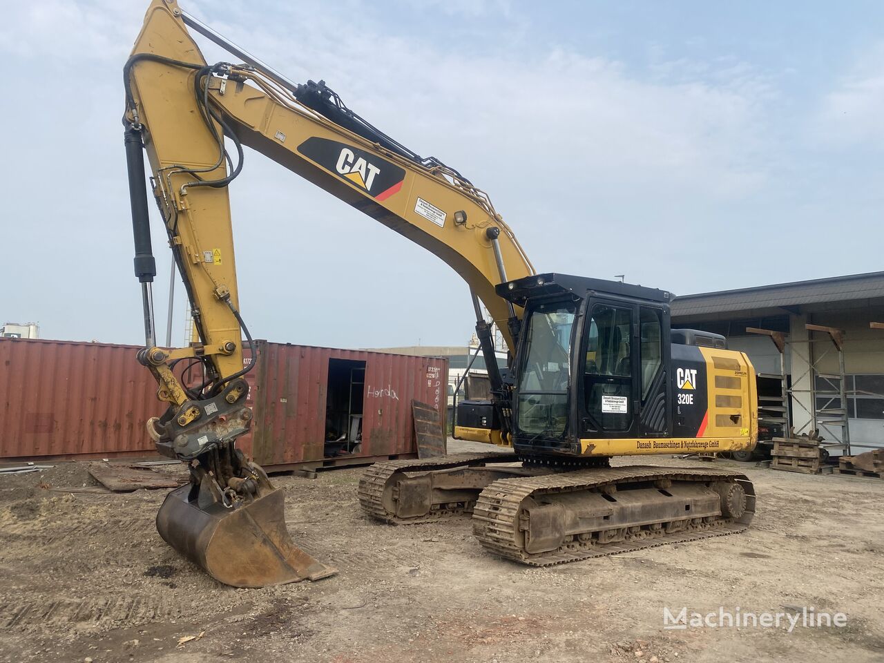 Caterpillar 320EL*Bj2013*12400BH*OQ70-55*LÖFFEL*Deutsche bagger EPA-CE excavadora de cadenas