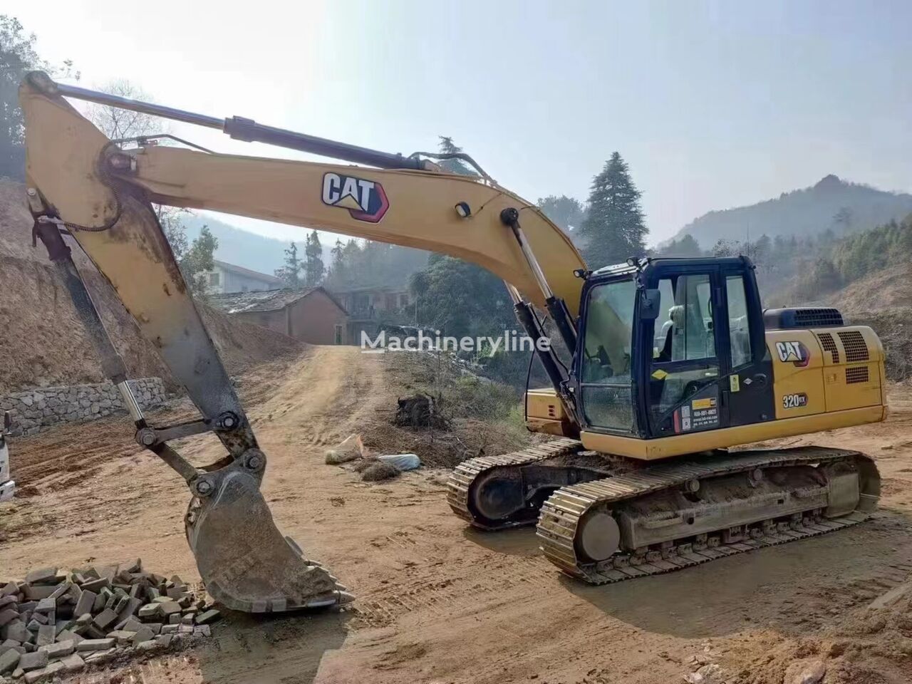 Caterpillar 320GX 320GC 320B  320BL 320D 320DL tracked excavator