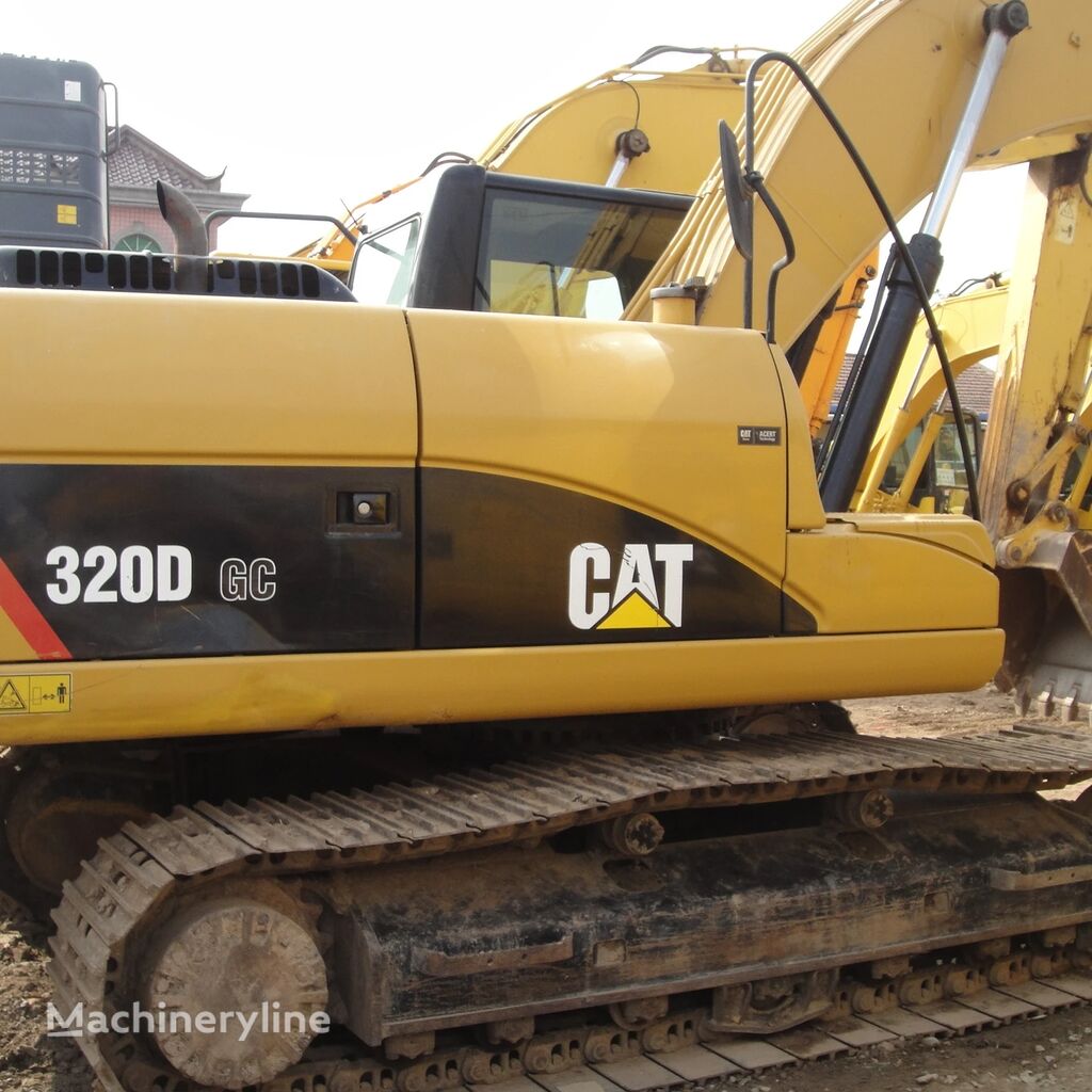 new Caterpillar 320d tracked excavator