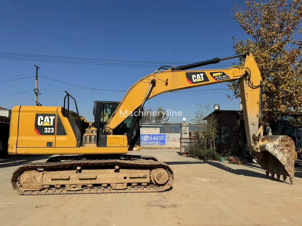 bager goseničar Caterpillar 323 323D 323GC 320D 330GC