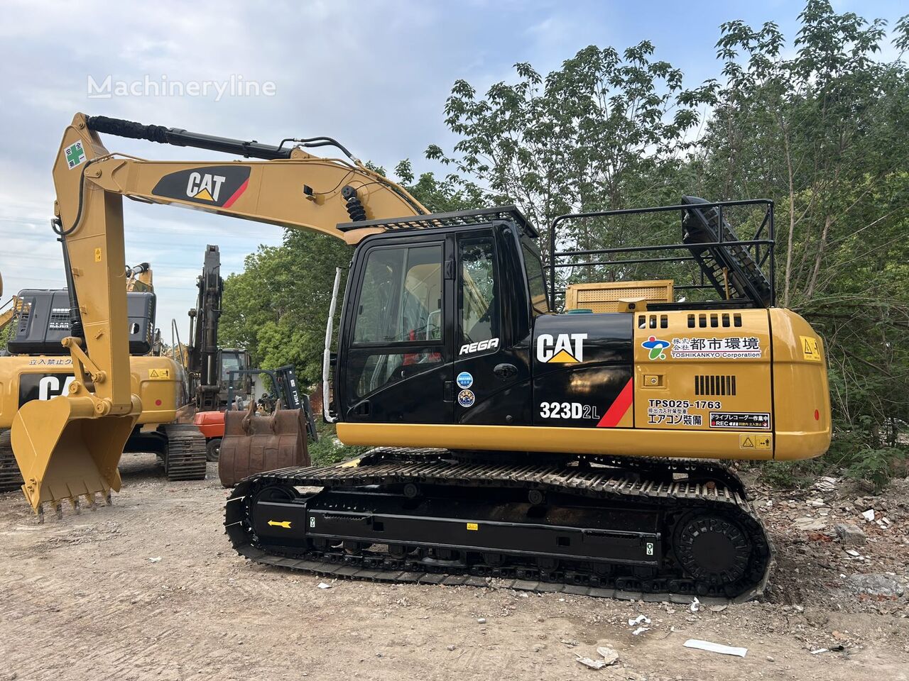 Pelle sur chenilles Caterpillar 323D - Machineryline