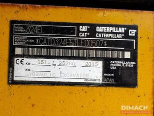 Caterpillar 324EL Mono boom - CE - Engcon ME grapple - Air conditioning - GP tracked excavator for sale - Image 20 | Machineryline TH Caterpillar 324EL Mono boom - CE - Engcon ME grapple - Air conditioning - GP tracked excavator | Image 20 - Machineryline