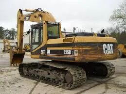 Caterpillar 325B tracked excavator