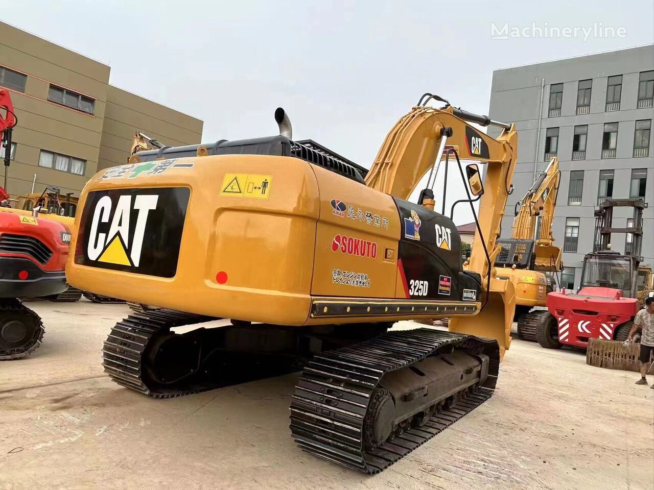 Caterpillar 325D rupsgraafmachine