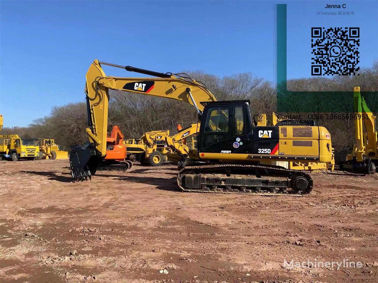 Caterpillar 325DL excavadora de cadenas