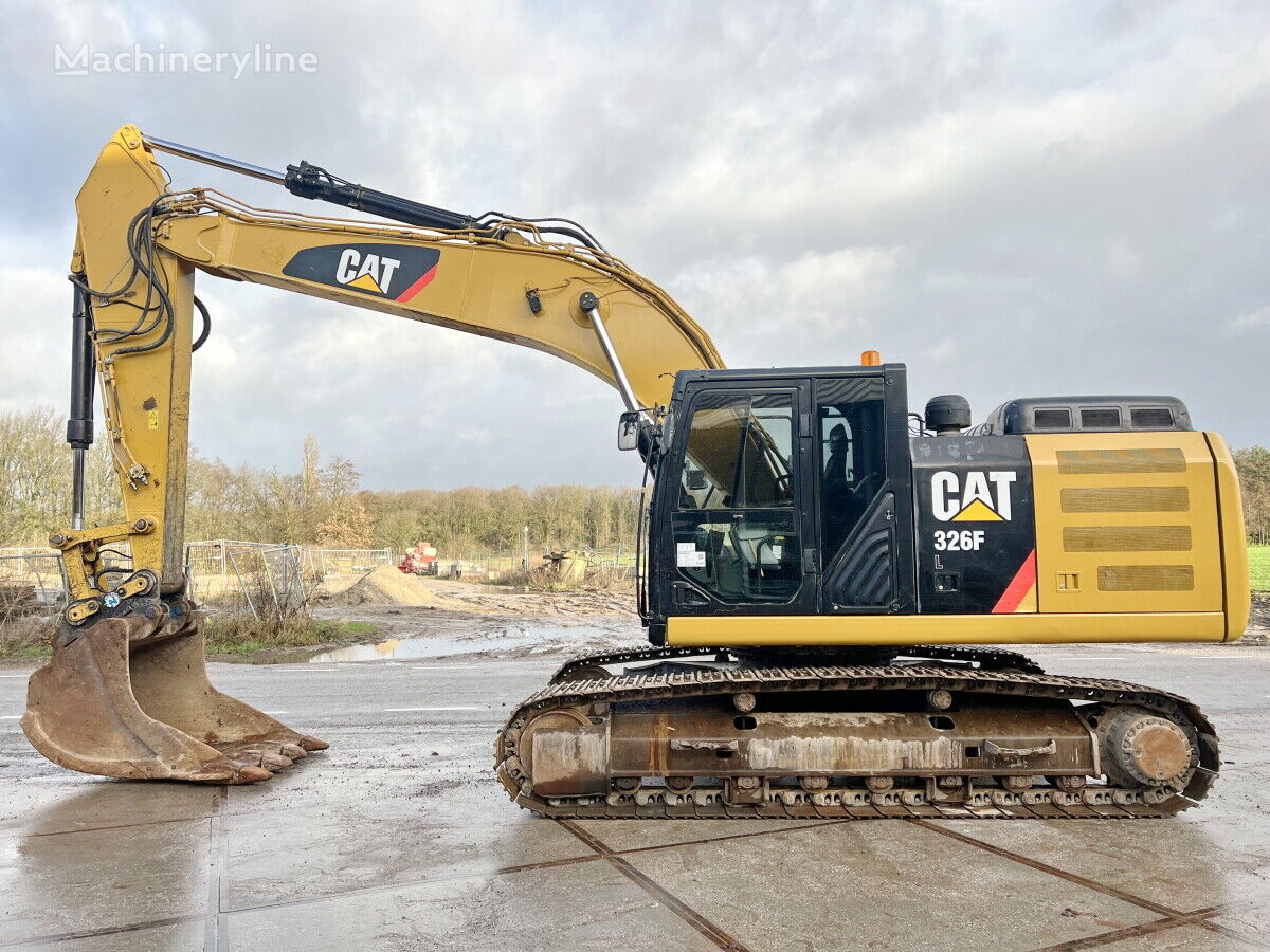 Caterpillar 326FL tracked excavator