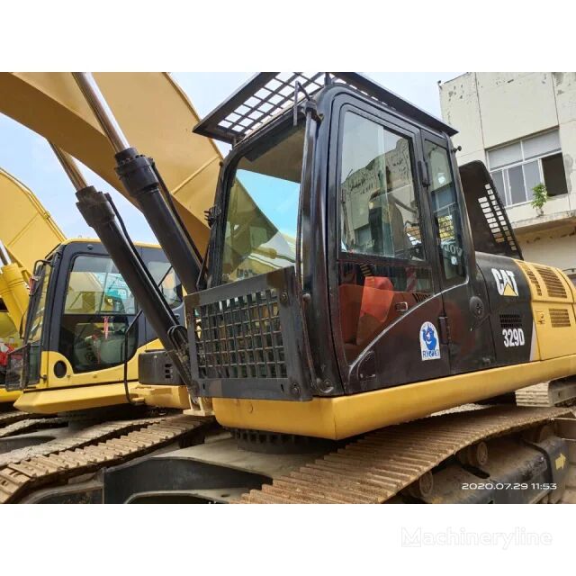 Caterpillar 329D tracked excavator