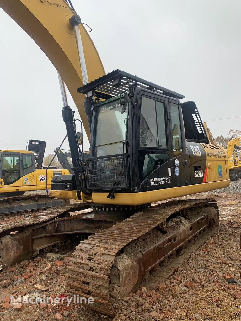 Caterpillar 329D tracked excavator