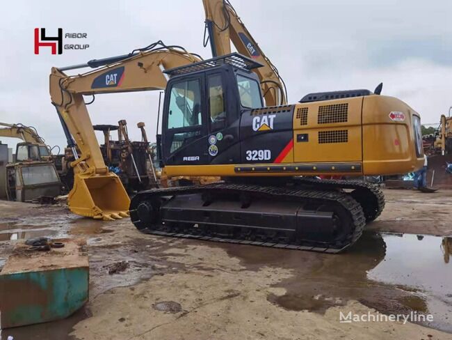 Caterpillar 329D tracked excavator