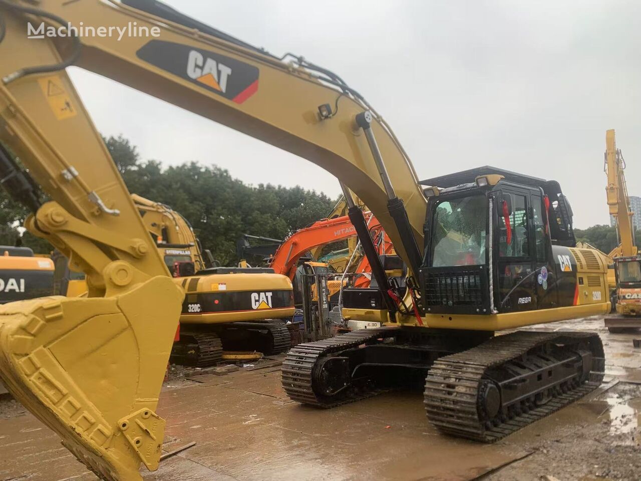 Caterpillar 329D excavadora de cadenas