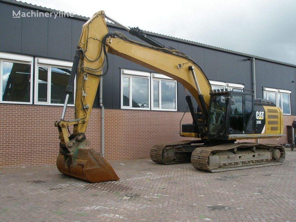 Caterpillar 329E tracked excavator