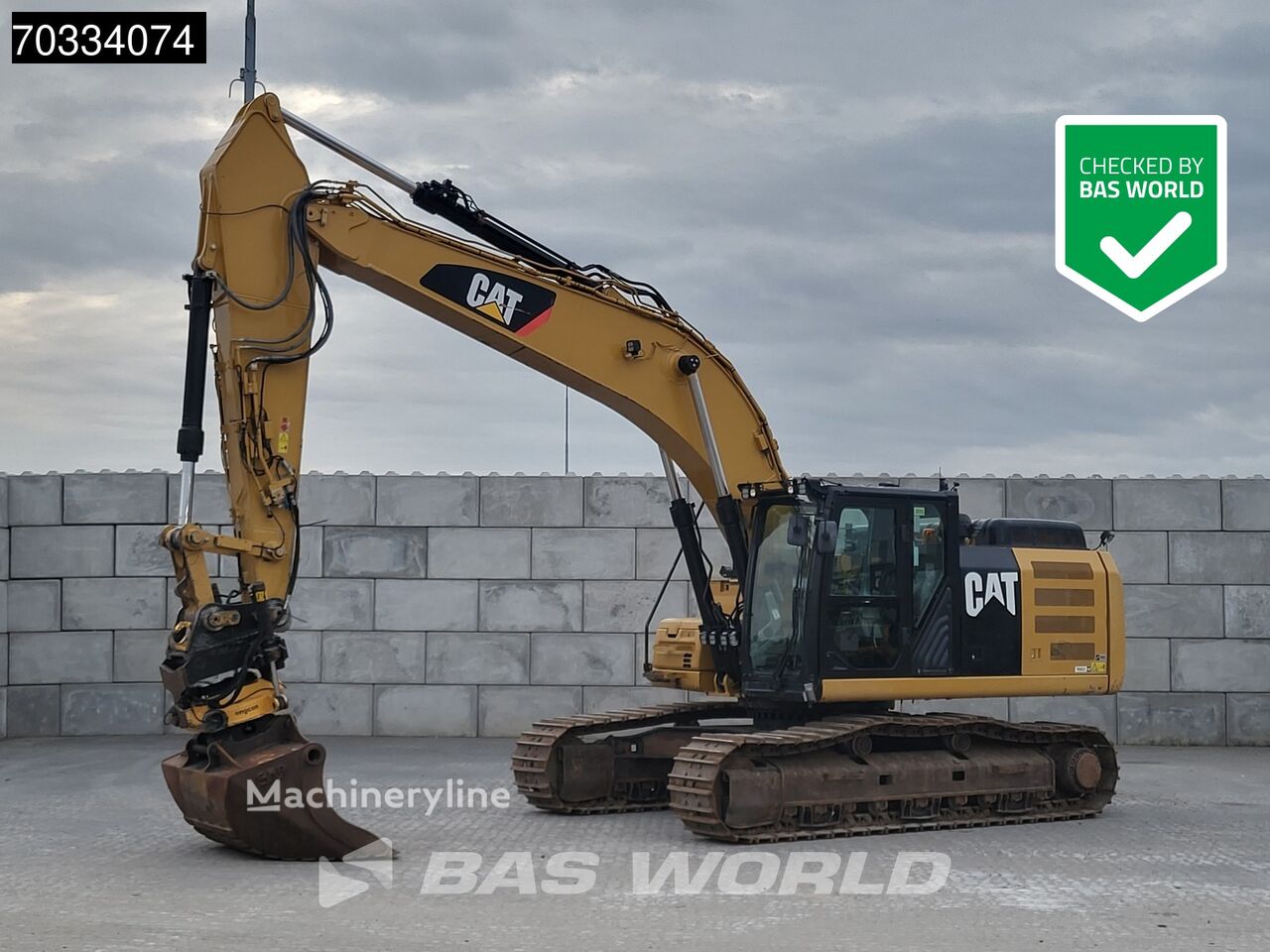 트랙형 굴착기 Caterpillar 330 F L GPS - Tiltrotator - Machineryline