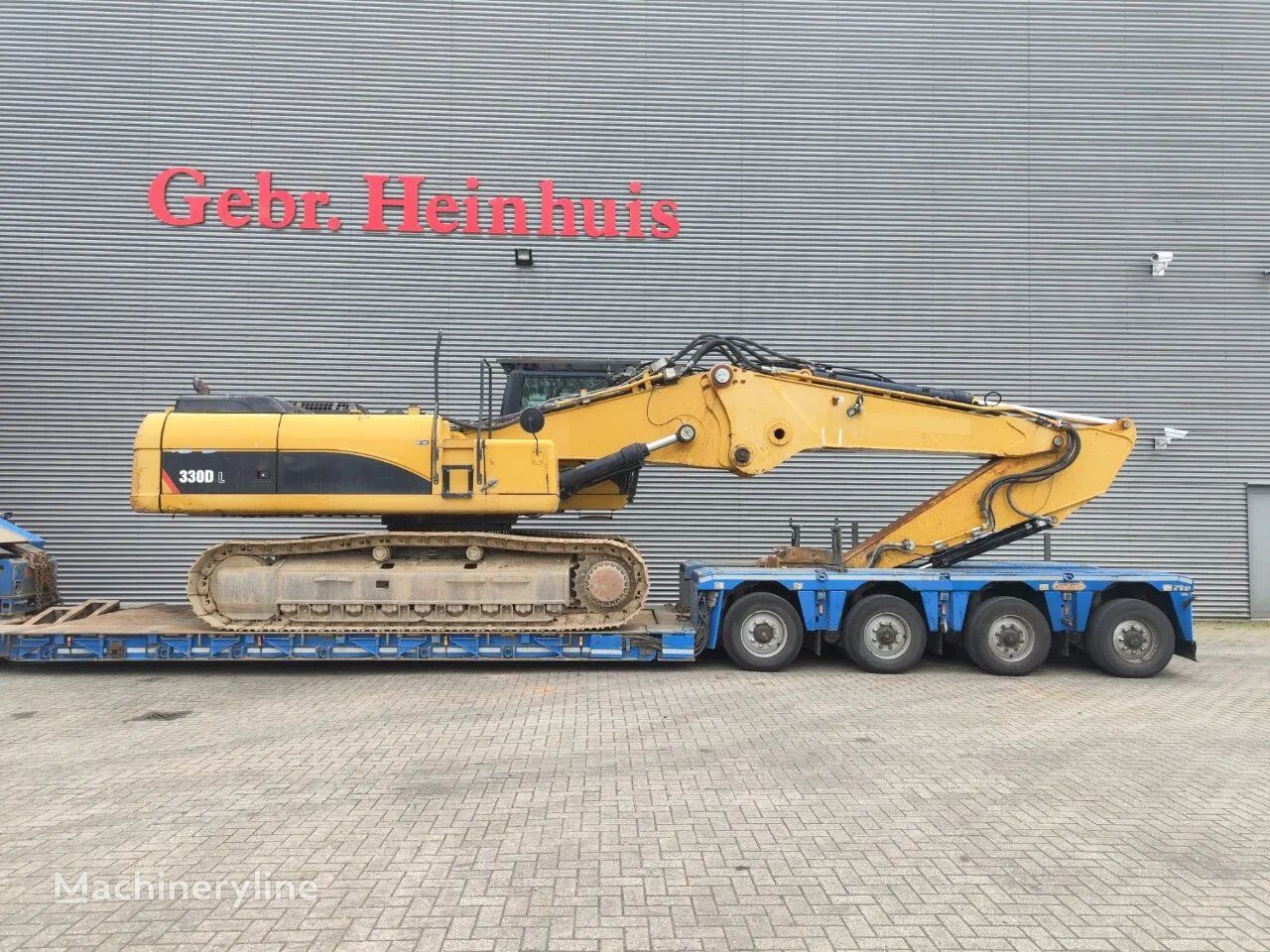 Caterpillar 330 UHD-DL Normal + Demolitionboom 21 Meter 2 x Oil Quick OQ80 Q tracked excavator