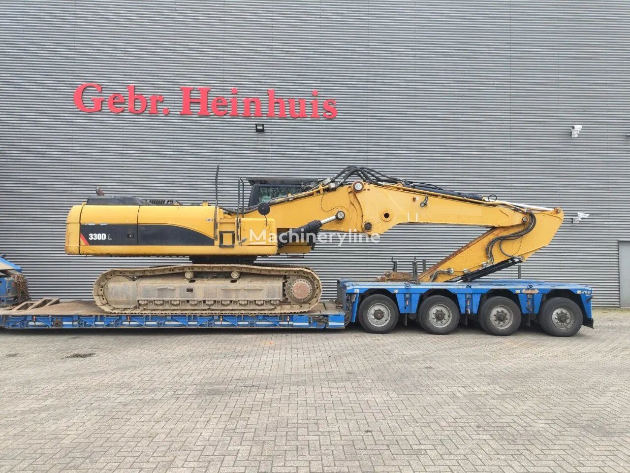 Caterpillar 330 UHD-DL Normal + Demolitionboom 21 Meter 2 x Oil Quick OQ80 Q tracked excavator