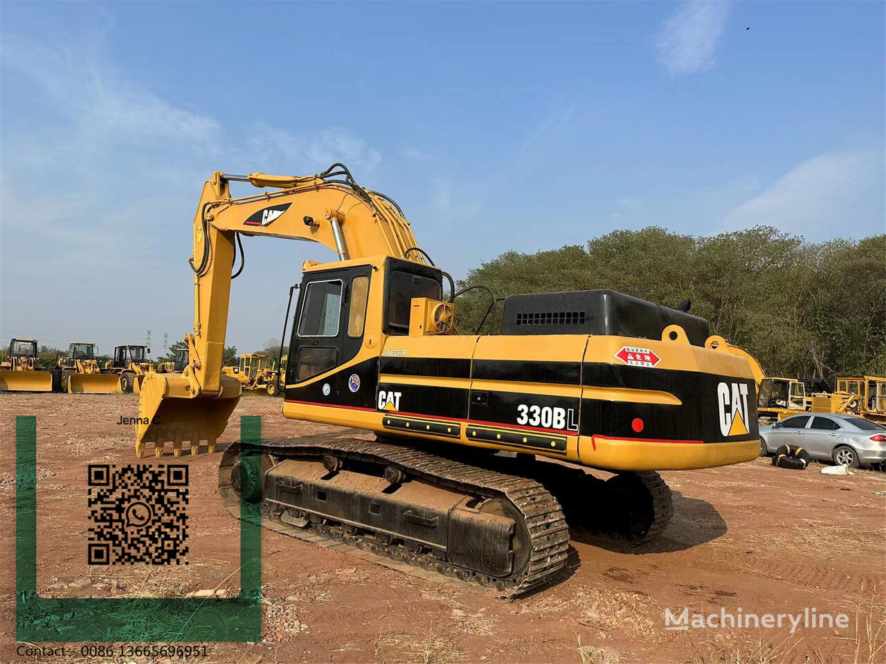 حفارة مجنزرة Caterpillar 330BL