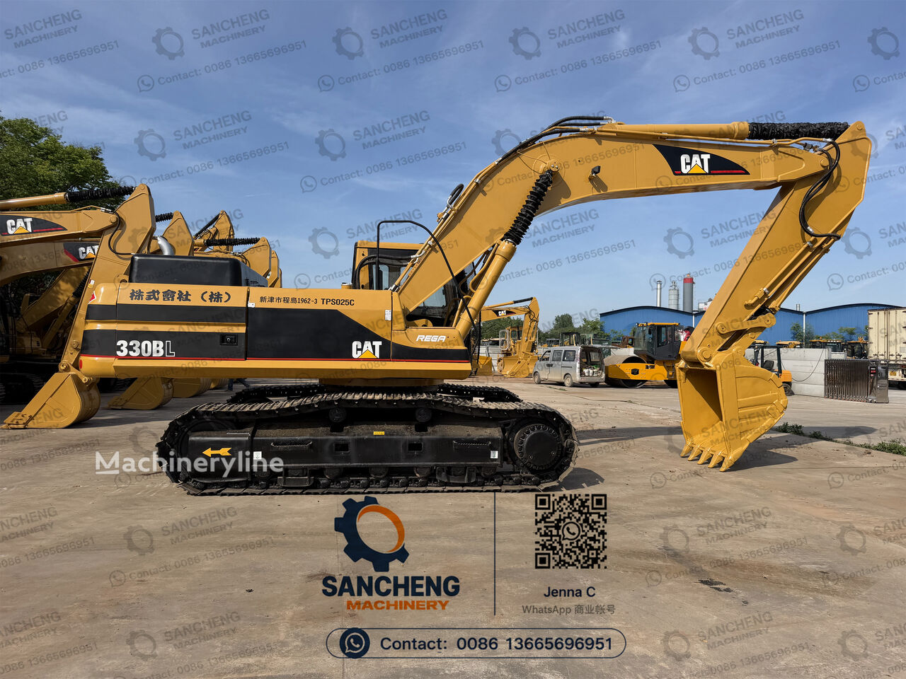 Escavadora de rastos Caterpillar 330BL - Machineryline