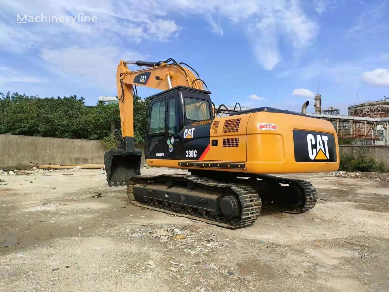 bager goseničar Caterpillar 330C 30 Tons Origianl Used Crawler Excavator