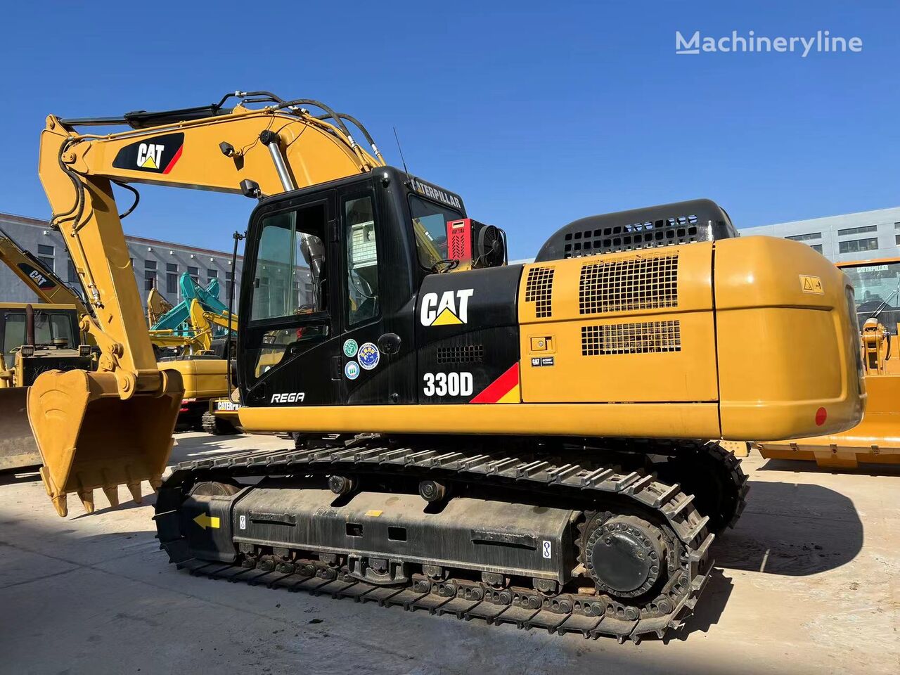 Caterpillar 330D tracked excavator