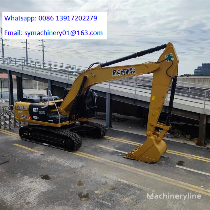 Caterpillar 330D2L tracked excavator