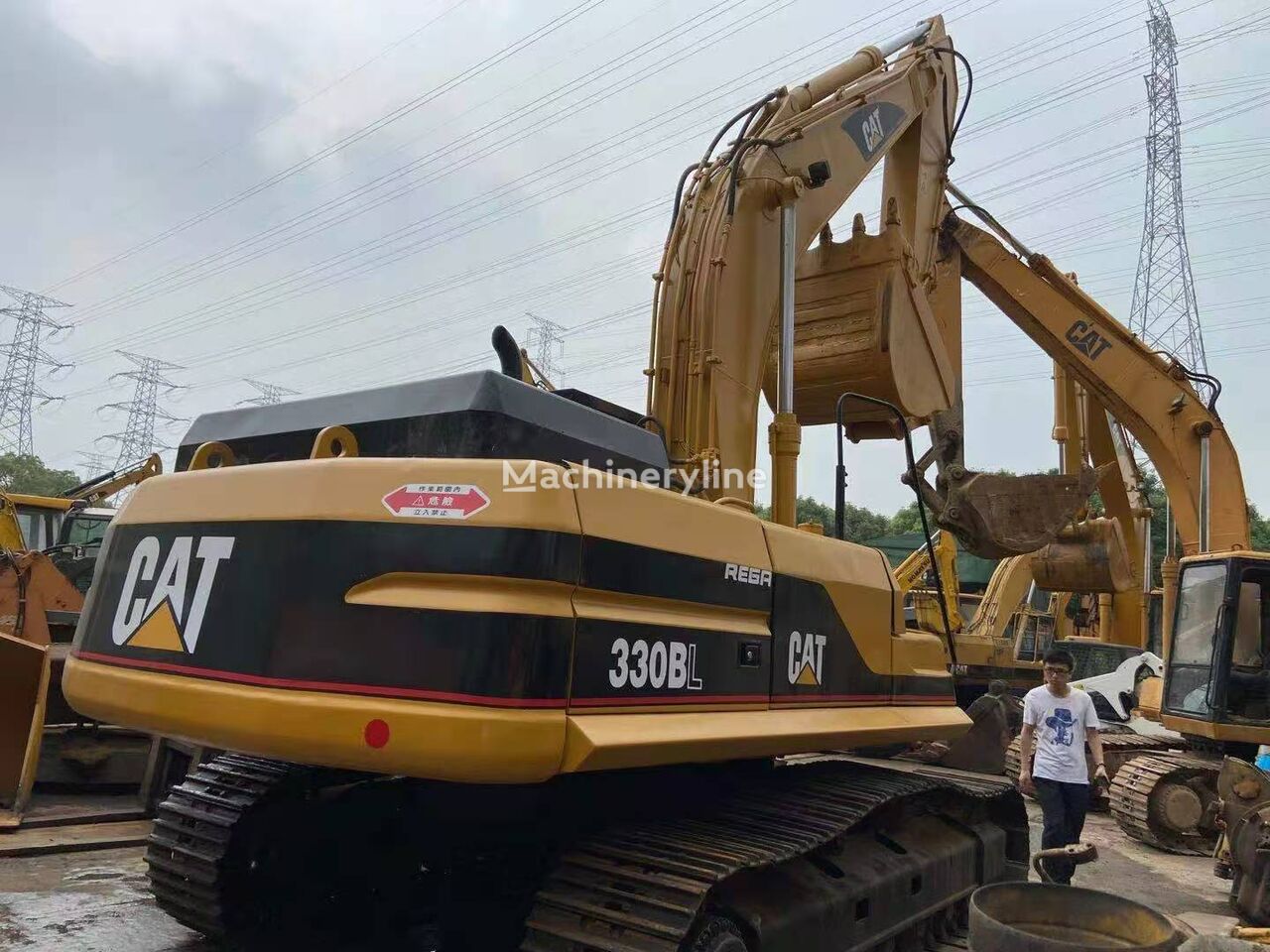 Caterpillar 330b 330bl tracked excavator