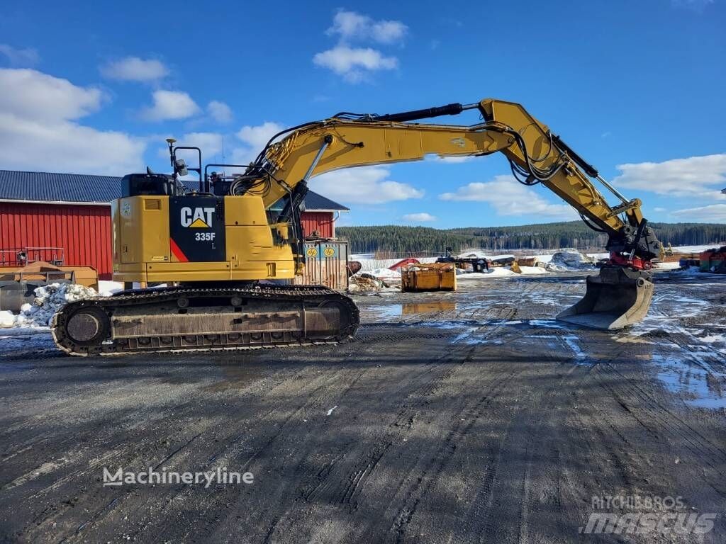 Caterpillar 335 F L CR tracked excavator