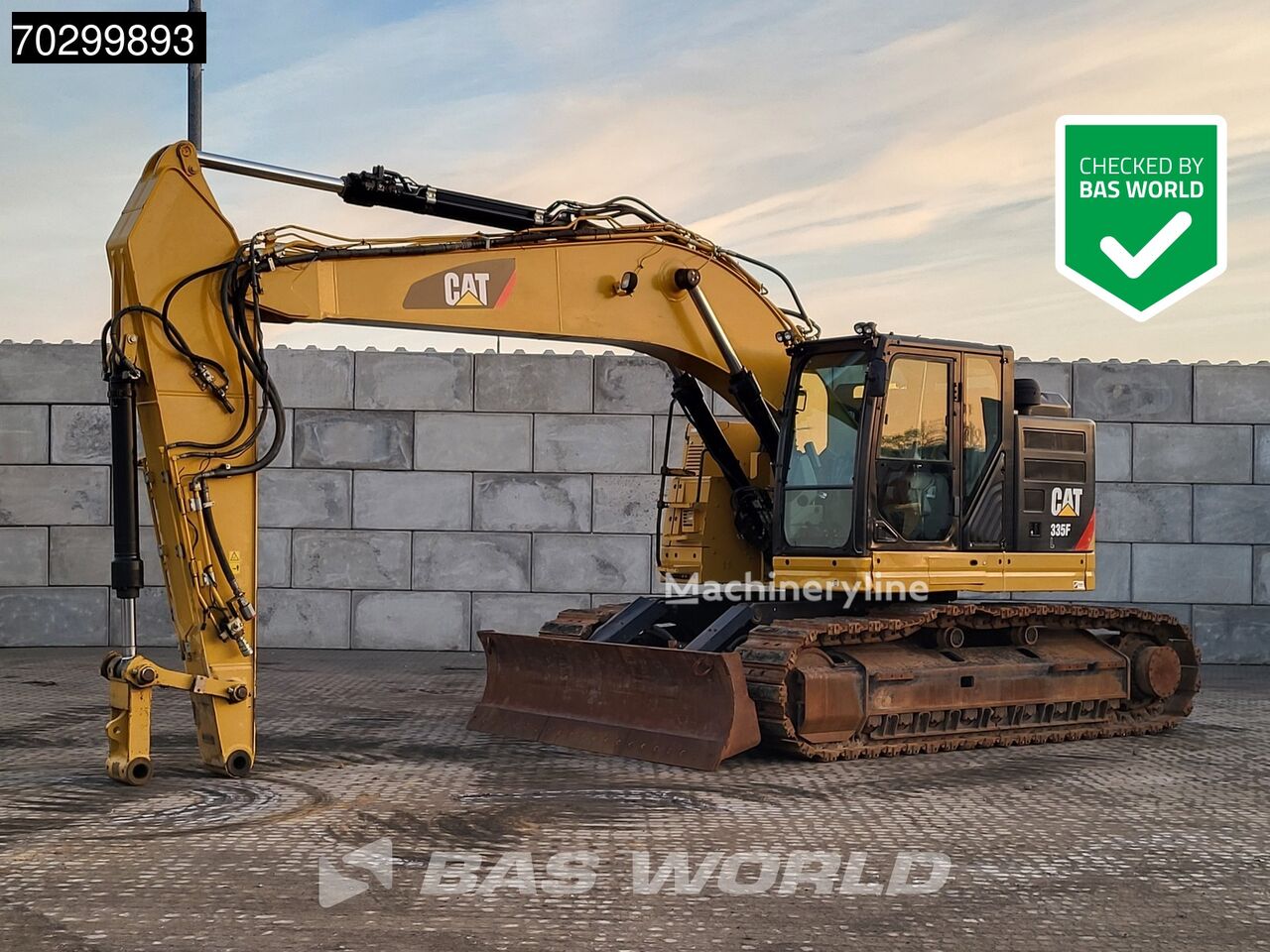 حفارة مجنزرة Caterpillar 335 F L CR - Machineryline