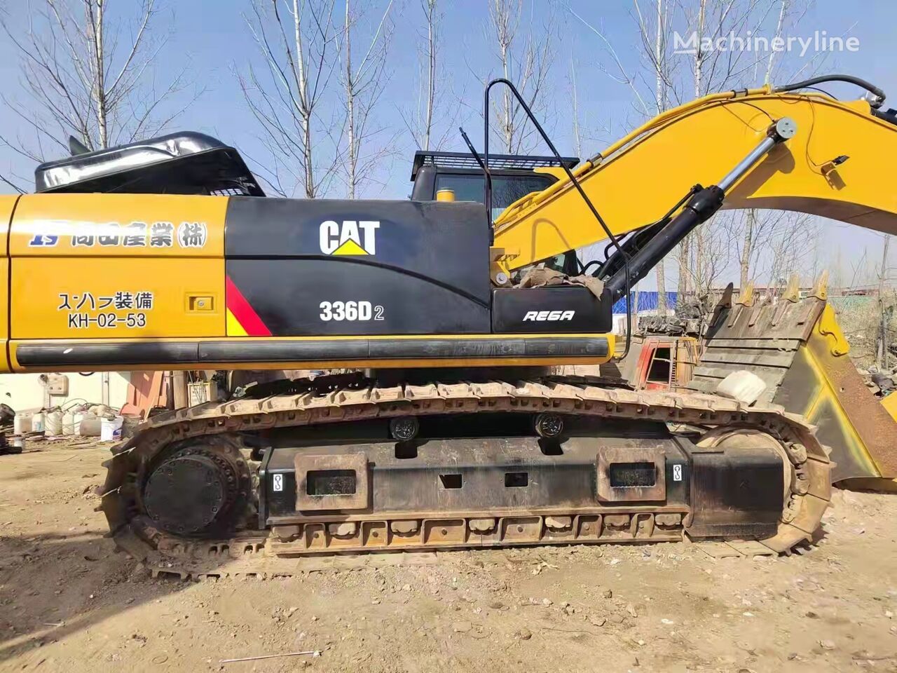 Caterpillar 336D tracked excavator