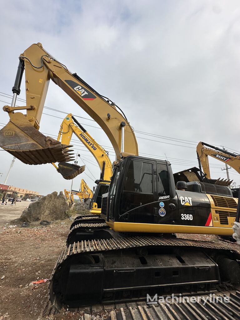 Caterpillar 336D tracked excavator