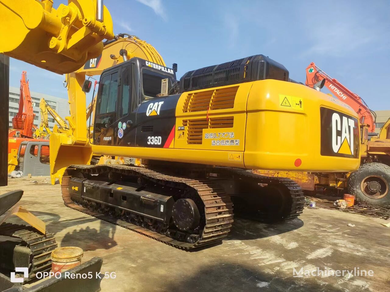 Caterpillar 336D tracked excavator