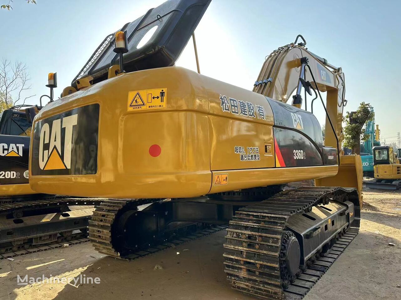 حفارة مجنزرة Caterpillar 336D