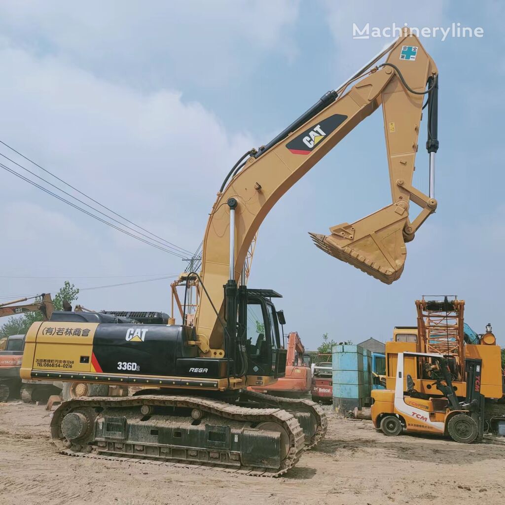 Caterpillar 336D tracked excavator