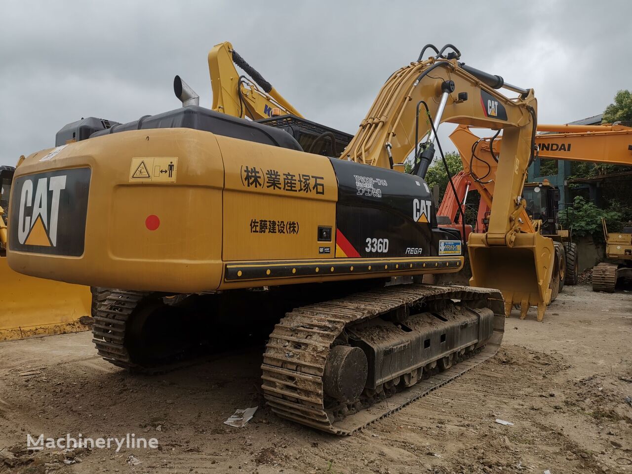 Caterpillar 336D beltegraver