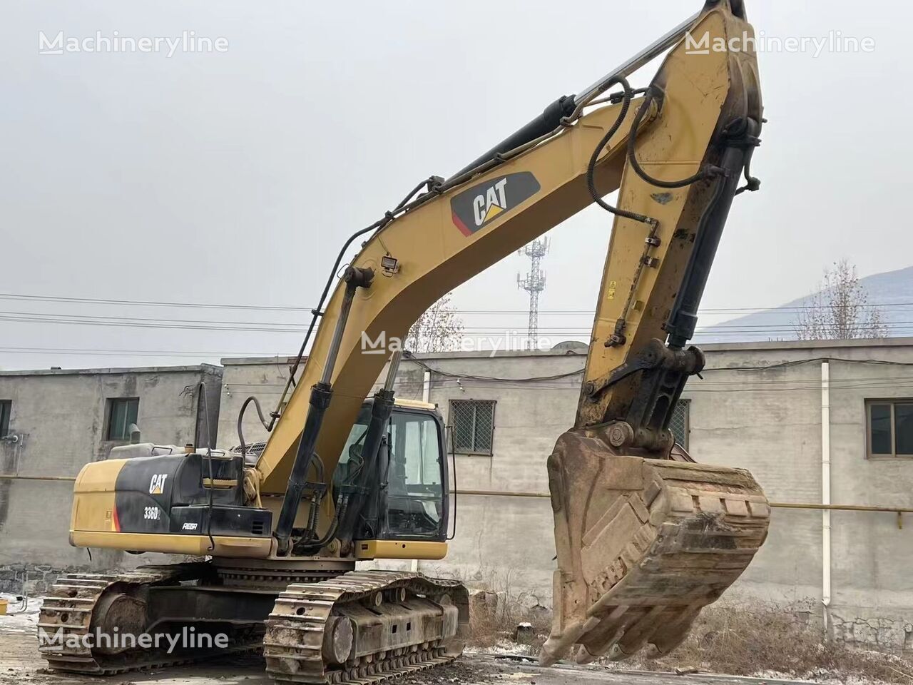 Caterpillar 336D tracked excavator