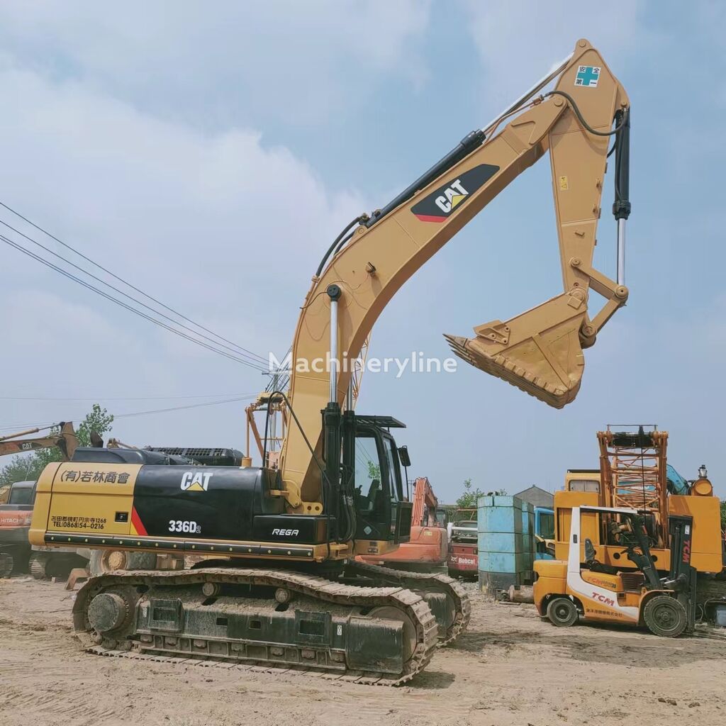 Caterpillar 336D tracked excavator