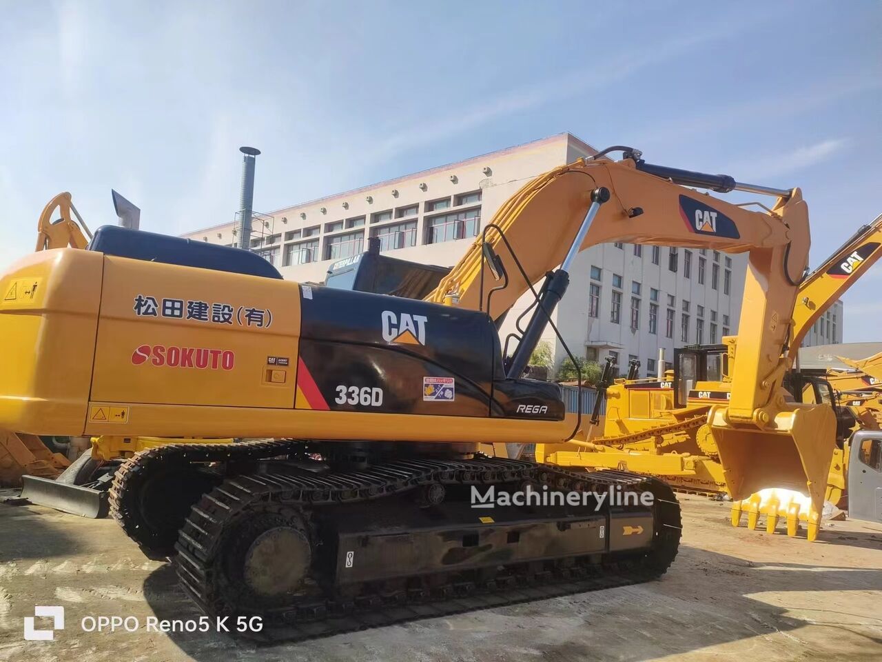 Pelle sur chenilles Caterpillar 336D à vendre | Machineryline ML Pelle sur chenilles Caterpillar 336D - Machineryline