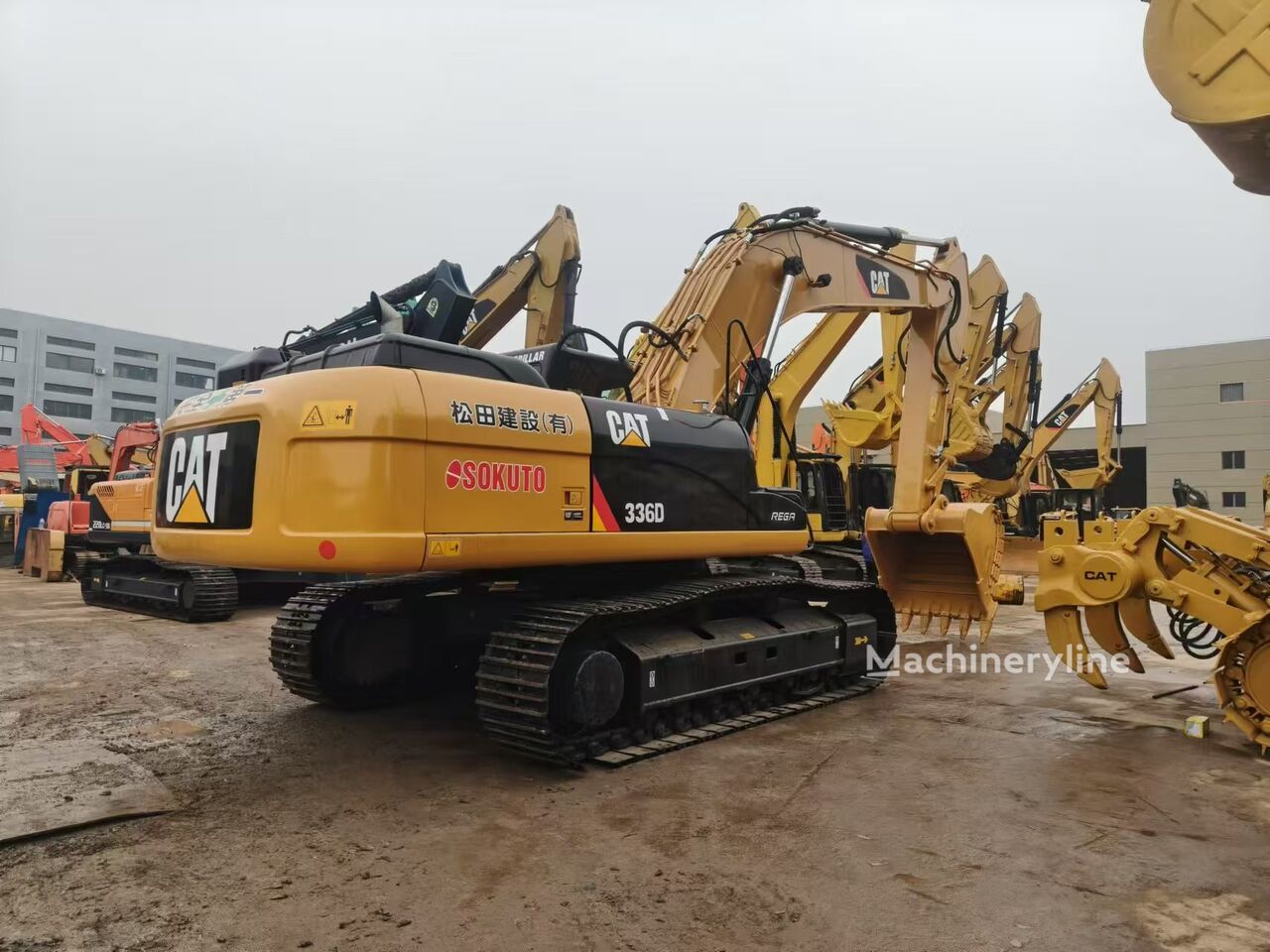 Caterpillar 336D tracked excavator - Machineryline