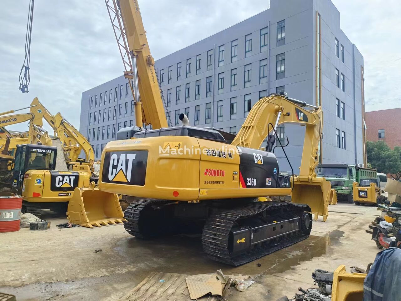 Caterpillar 336D2 tracked excavator