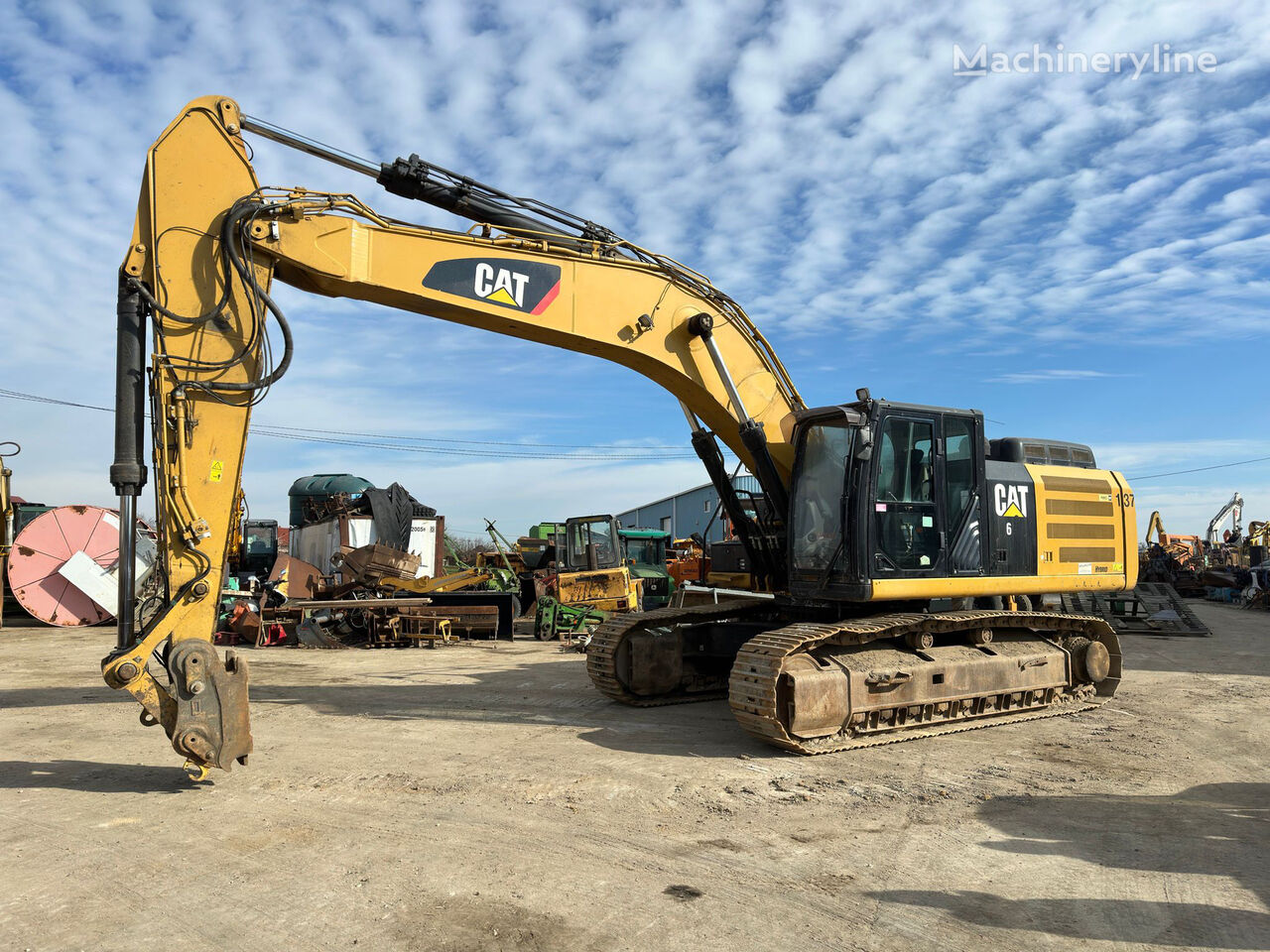 Caterpillar 336ELH Hybrid tracked excavator