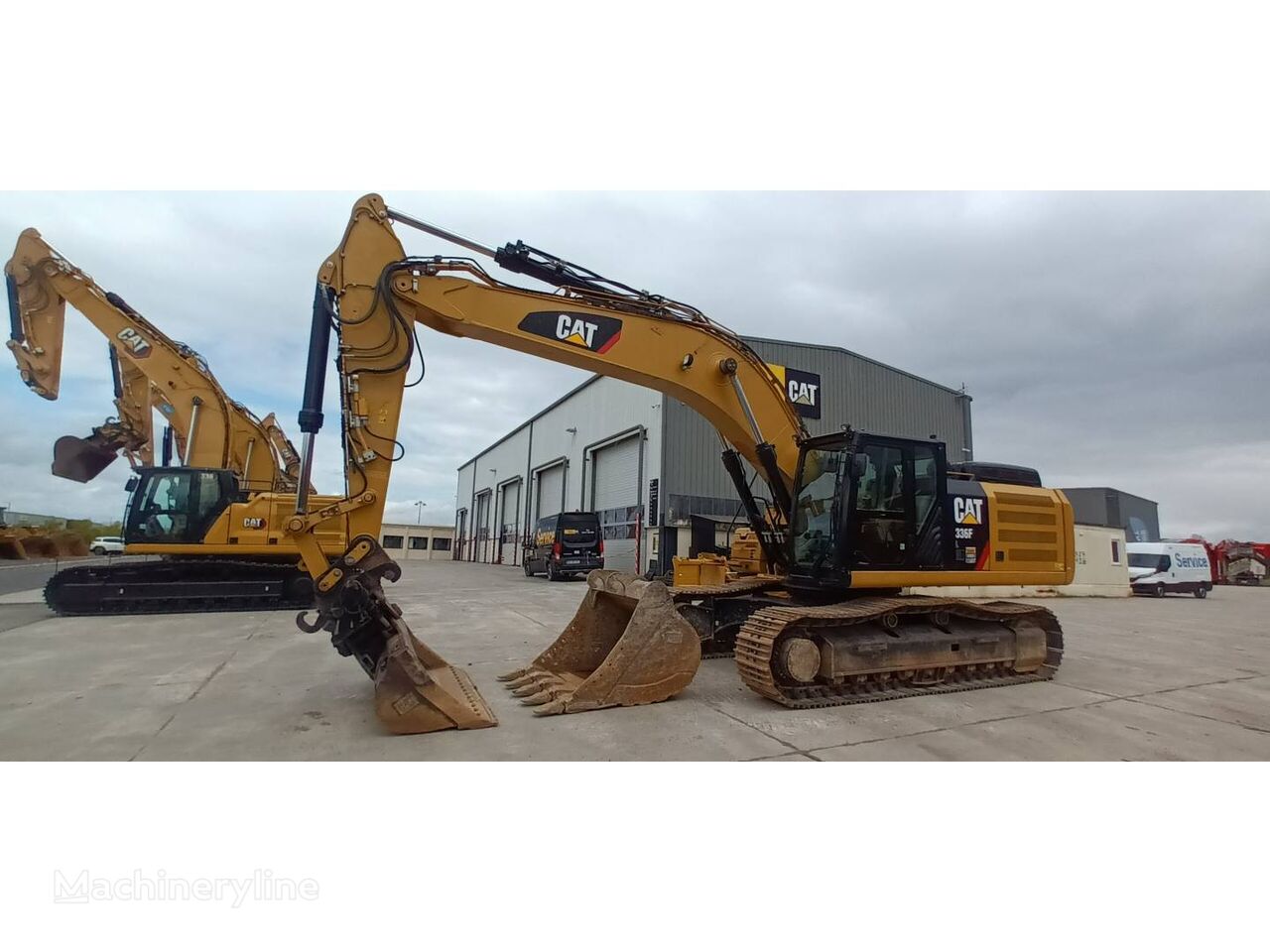 Caterpillar 336F tracked excavator