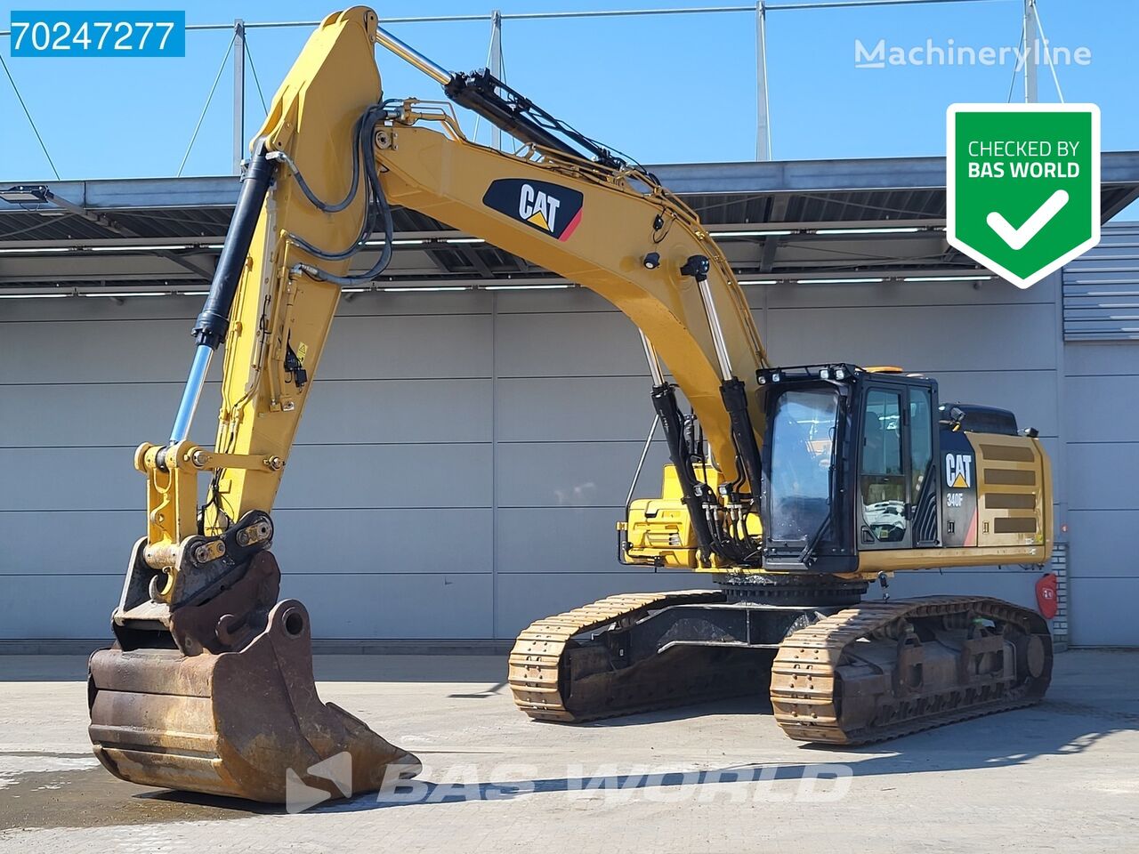 Caterpillar 340 F LEICA GPS tracked excavator